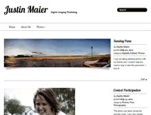 Tablet Screenshot of photos.justinmaier.com